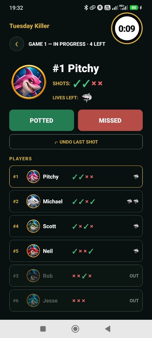 Pool Shark Killer gameplay
